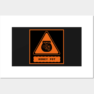 Honeypot sign Posters and Art